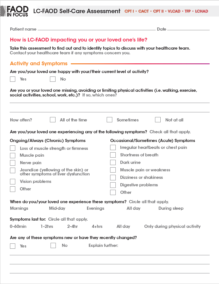 LC-FAOD Self-Assessment Quiz download