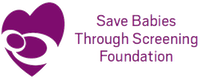 Logo of Save Babies Through Screening Foundation for rare disease newborn screening education and advocacy 